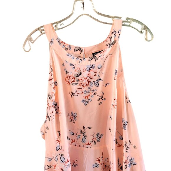 Torrid Blush Pink Floral Sleeveless Blouse Size 3X NWT - Picture 3 of 5
